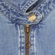 画像3: 90's Eddie Bauer ハーフジップ デニムワークシャツ (3)