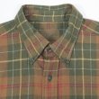 画像3: 90-00's ST JOHN'S BAY フランネル ボタンダウンシャツ "DEADSTOCK / Brown Plaid" (3)