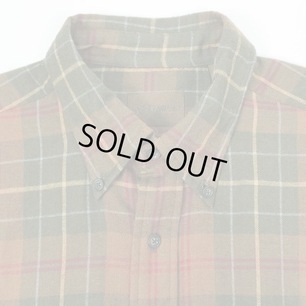 画像3: 90-00's ST JOHN'S BAY フランネル ボタンダウンシャツ "DEADSTOCK / Brown Plaid" (3)