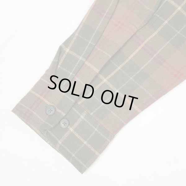画像4: 90-00's ST JOHN'S BAY フランネル ボタンダウンシャツ "DEADSTOCK / Brown Plaid" (4)