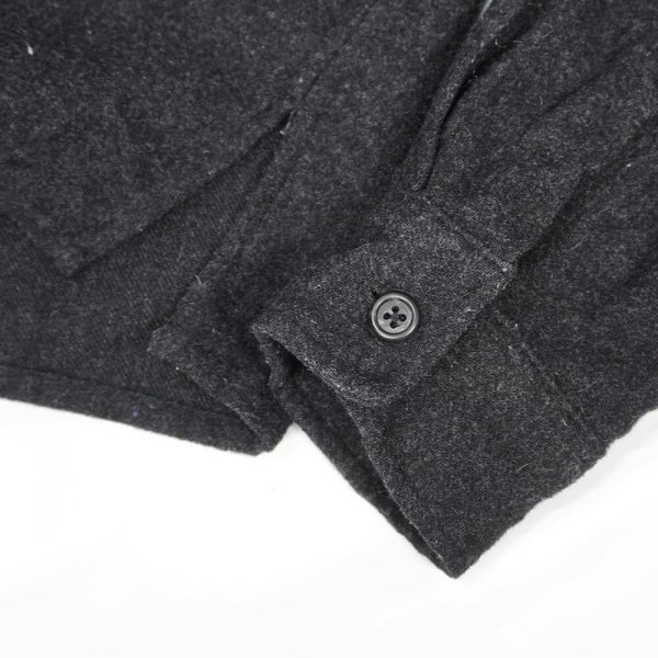 画像4: Early 00's Banana Republic レギュラーカラー ウールシャツ (4)