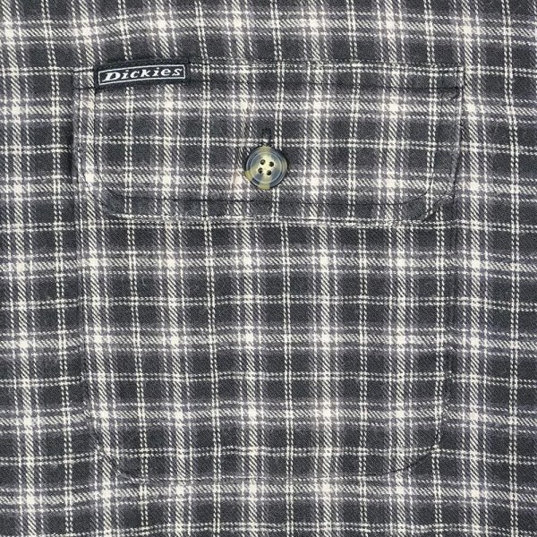 画像4: Early 00's Dickies キルティングライナー フーディーネルシャツ (4)