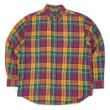 画像1: 90's Eddie Bauer フランネル ボタンダウンシャツ “Bainbridge Flannel” (1)
