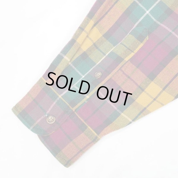 画像4: 90's Eddie Bauer フランネル ボタンダウンシャツ “Bainbridge Flannel” (4)