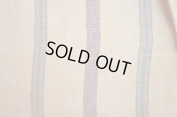 画像5: 90's DOCKERS マルチストライプ柄 バンドカラーシャツ “COTTON×LINEN” (5)