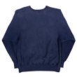 画像2: 90's Champion リバースウィーブ スウェット "目付き / NAVY / MADE IN USA" (2)