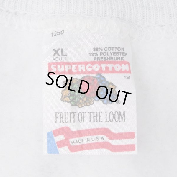 画像2: 90's American Red Cross ロゴ刺繍 スウェット “MADE IN USA” (2)