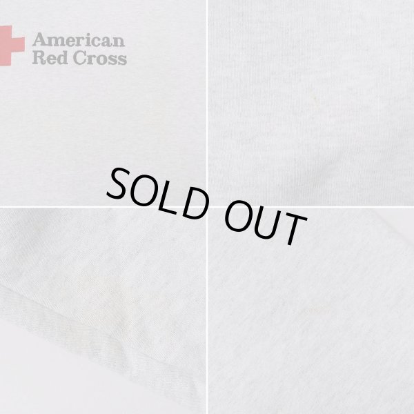 画像4: 90's American Red Cross ロゴ刺繍 スウェット “MADE IN USA” (4)