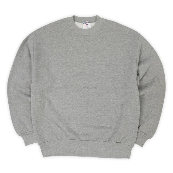 画像1: Late 90's JERZEES ブランクスウェット "GRAY / MADE IN USA / DEADSTOCK" (1)