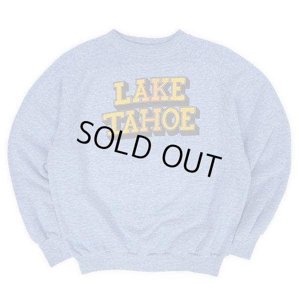 画像1: 70-80's LAKE TAHOE スーベニアスウェット "Fruit of the loom BODY" (1)