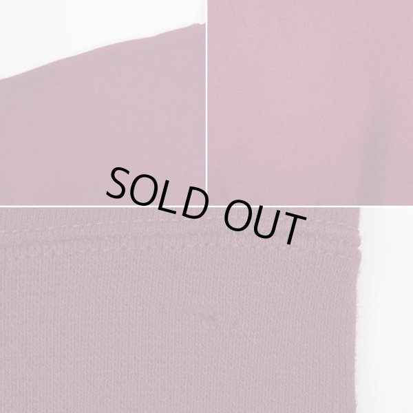 画像4: 90's TULTEX タートルネック ブランクスウェット "BURGUNDY / MADE IN USA" (4)