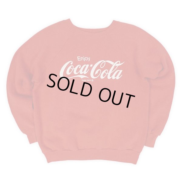 画像1: 80's Coca-Cola ロゴプリントスウェット "Pannil Body / MADE IN USA" (1)