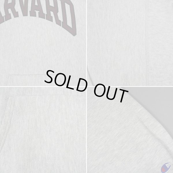 画像4: 90's Champion リバースウィーブ パーカー "MADE IN USA / HARVARD / WATER PRINT" (4)