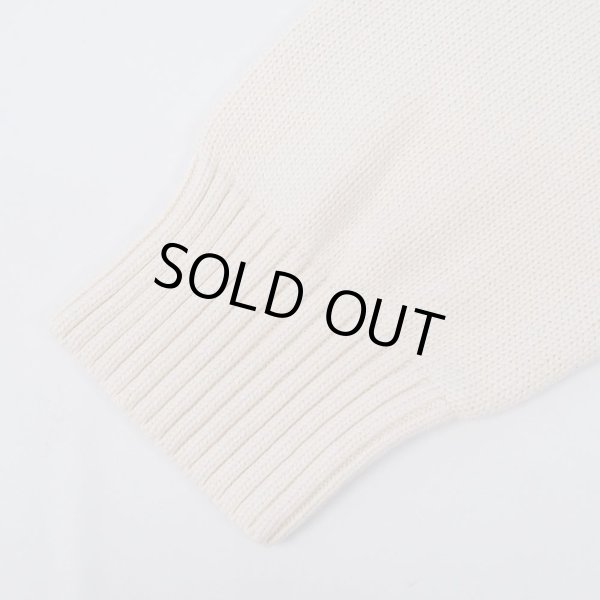 画像5: 00's NAUTICA JEANS ワイドボーダー柄 コットンニット (5)