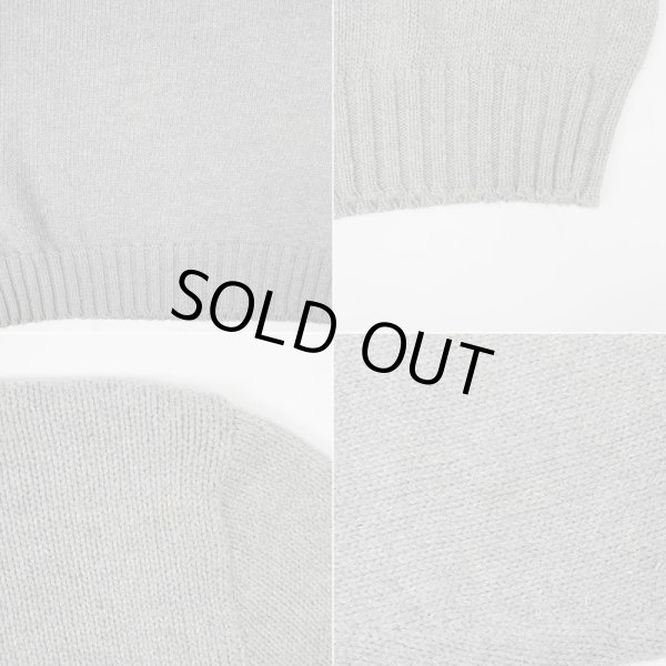 画像4: 90's Polo Ralph Lauren コットンニット “GRAY” (4)