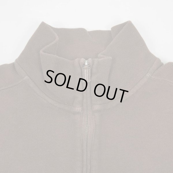 画像3: 90's Polo Ralph Lauren ハーフジップ コットンニット "BROWN" (3)