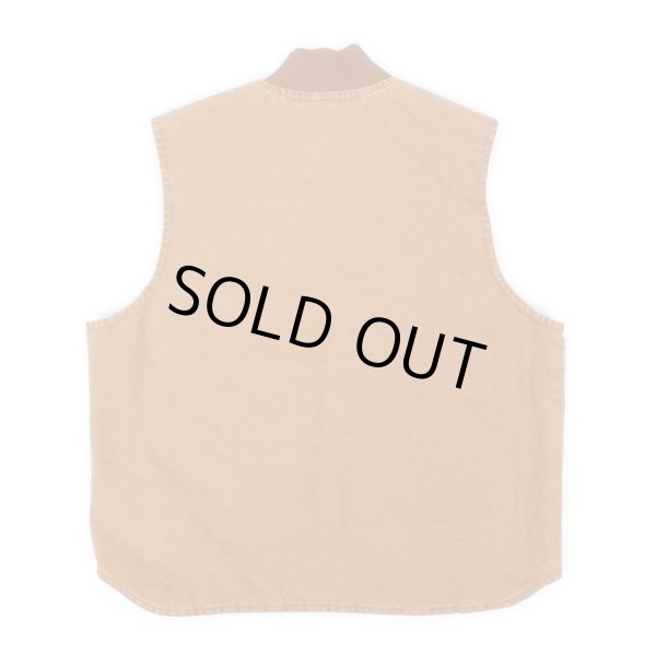 画像2: 00's Carhartt ダックベスト "BROWN / XL" (2)