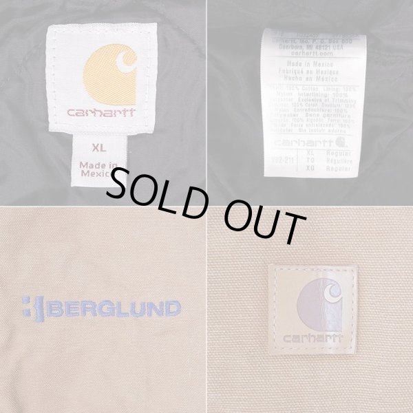 画像3: 00's Carhartt ダックベスト "BROWN / XL" (3)