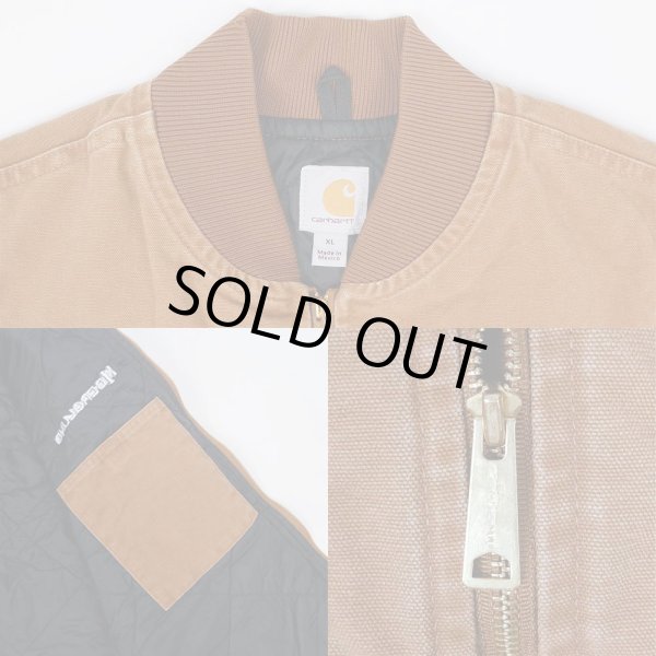 画像4: 00's Carhartt ダックベスト "BROWN / XL" (4)