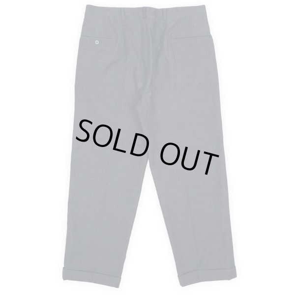 画像2: 60's Kingsridge ノータック ウールスラックス (2)