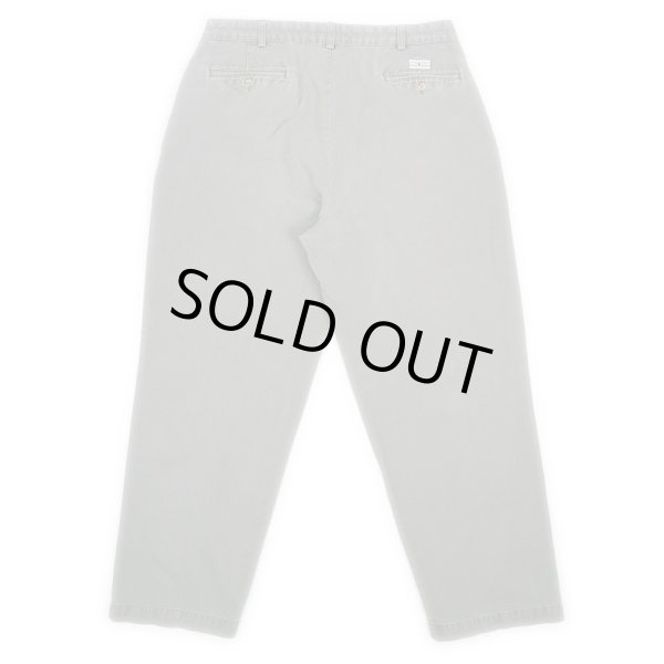 画像2: 90's Polo Ralph Lauren 2タック チノトラウザー (2)