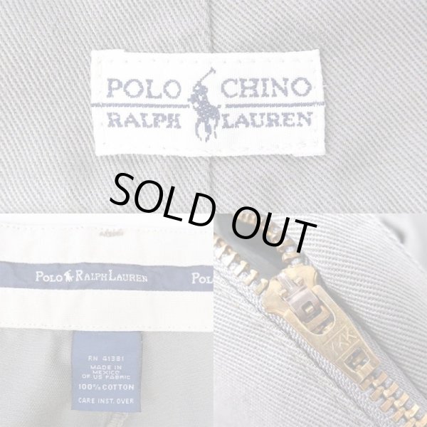 画像3: 90's Polo Ralph Lauren 2タック チノトラウザー "ANDREW PANT" (3)