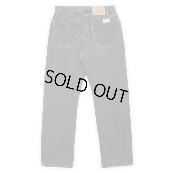 画像2: Early 00's Levi's 505 ブラックデニムパンツ "W33 L31" (2)