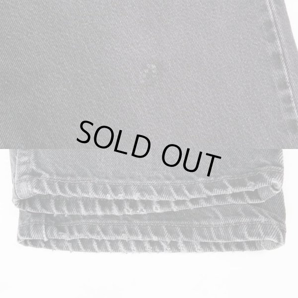 画像4: Early 00's Levi's 505 ブラックデニムパンツ "W33 L31" (4)