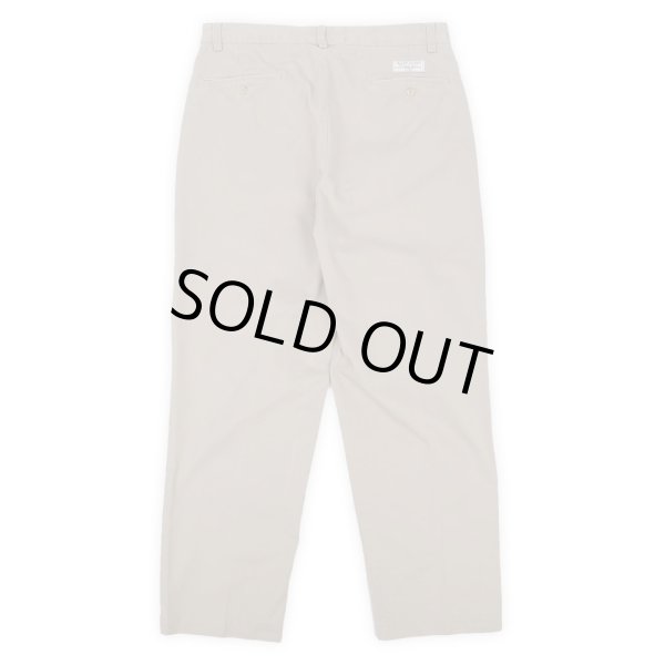 画像2: 00's Polo Ralph Lauren 2タック チノトラウザー “BEIGH / W33 L30” (2)