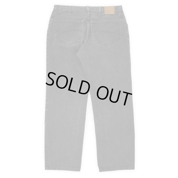 画像2: 00's Lee ブラックデニムパンツ "W34 L30" (2)