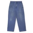 画像1: Early 00's DOCKERS 2タック デニムトラウザー “W32 L30” (1)