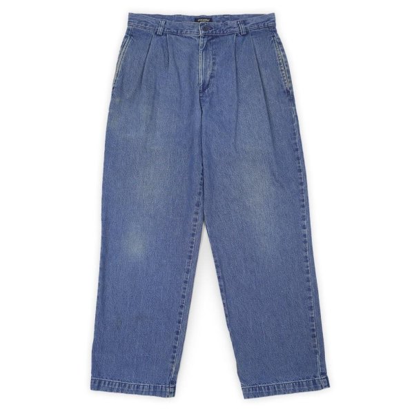 画像1: Early 00's DOCKERS 2タック デニムトラウザー “W32 L30” (1)