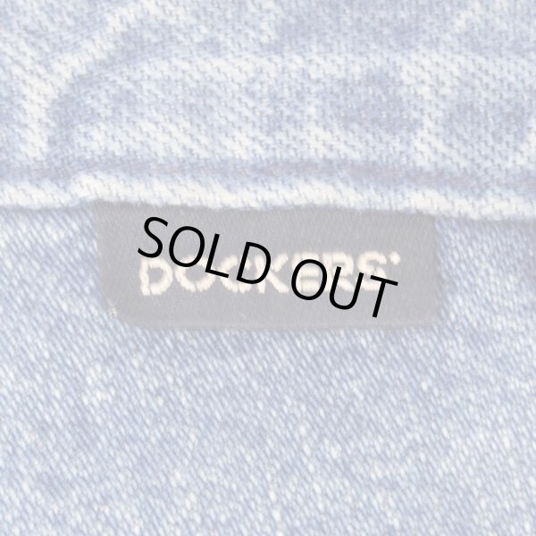 画像3: Early 00's DOCKERS 2タック デニムトラウザー “W32 L30” (3)