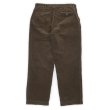 画像2: 00's Polo Ralph Lauren ノータック 太畝コーデュロイトラウザー "DARK BROWN / W34 L30" (2)