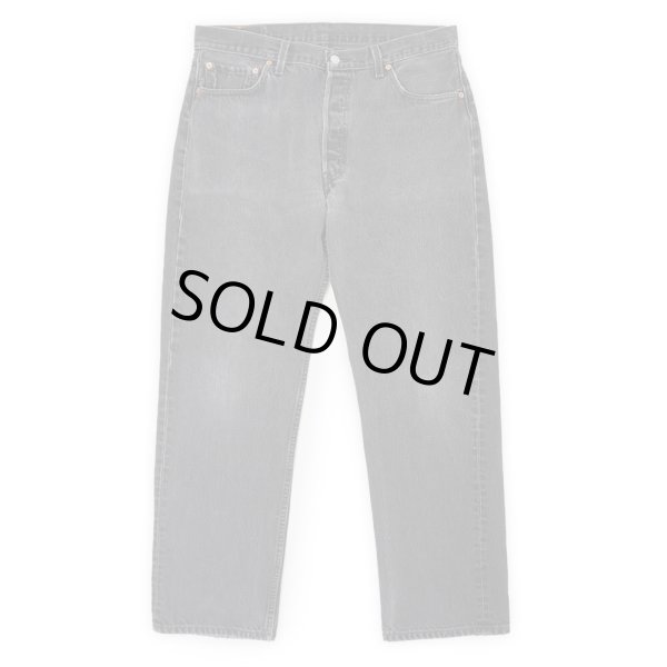 画像1: Early 00's Levi's 501 ブラックデニムパンツ "MADE IN USA / W36 L30" (1)
