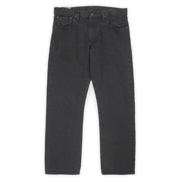 画像1: 00's Polo Ralph Lauren ブラックデニムパンツ "W33 L30" (1)