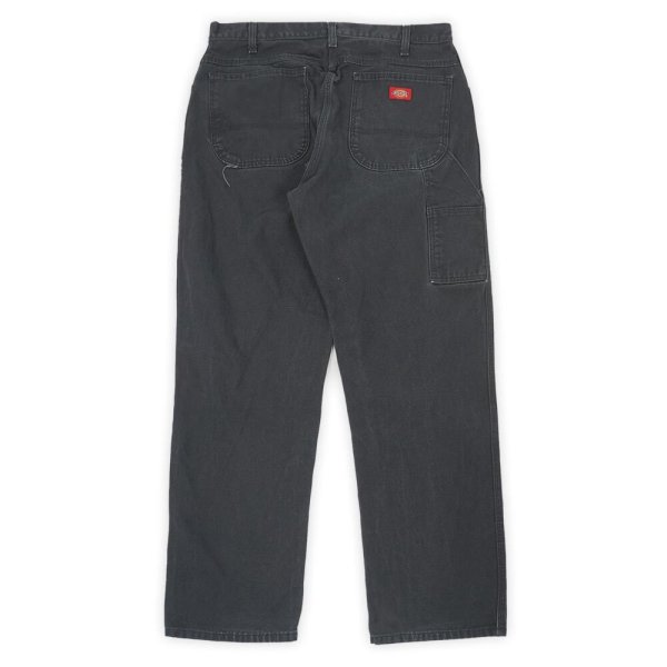 画像2: 00's Dickies ダックペインターパンツ "BLACK / W36 L32" (2)