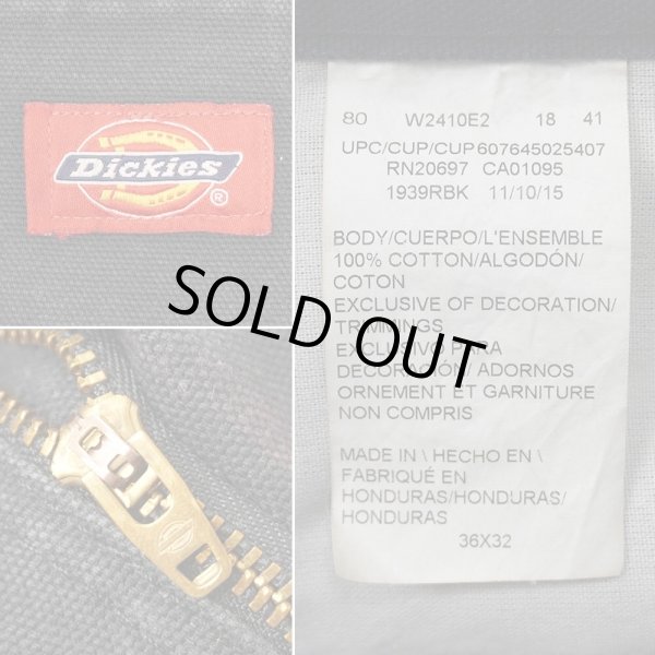 画像3: 00's Dickies ダックペインターパンツ "BLACK / W36 L32" (3)