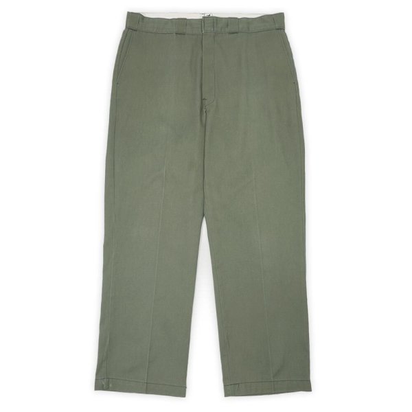 画像1: 80's Dickies 874 ワークパンツ "MADE IN USA / OLIVE / W38 L30" (1)