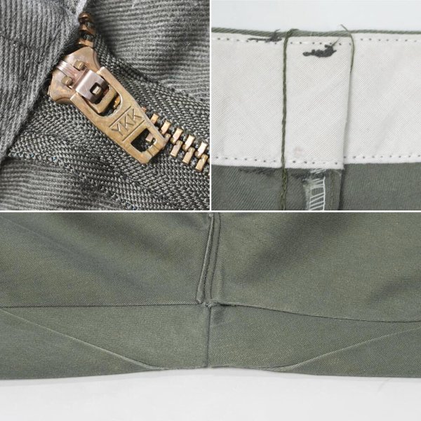 画像4: 80's Dickies 874 ワークパンツ "MADE IN USA / OLIVE / W38 L30" (4)