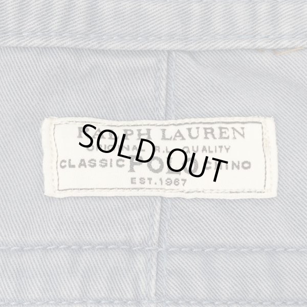 画像3: 00's Polo Ralph Lauren 6ポケット カーゴショーツ “Light Blue” (3)