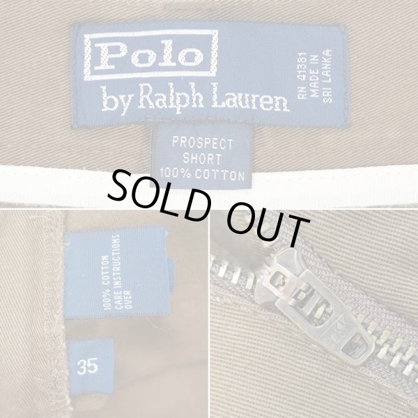 画像4: 00's Polo Ralph Lauren ノータック チノショーツ "PROSPECT SHORT" (4)