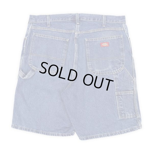 画像1: 00's Dickies デニムペインターショーツ (1)