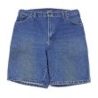 画像2: 00's Dickies デニムペインターショーツ (2)