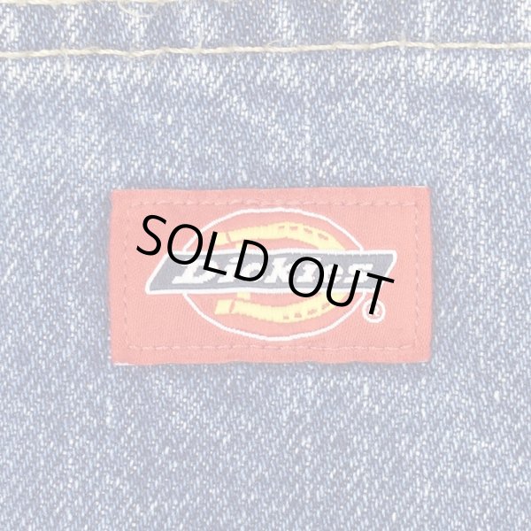 画像3: 00's Dickies デニムペインターショーツ (3)