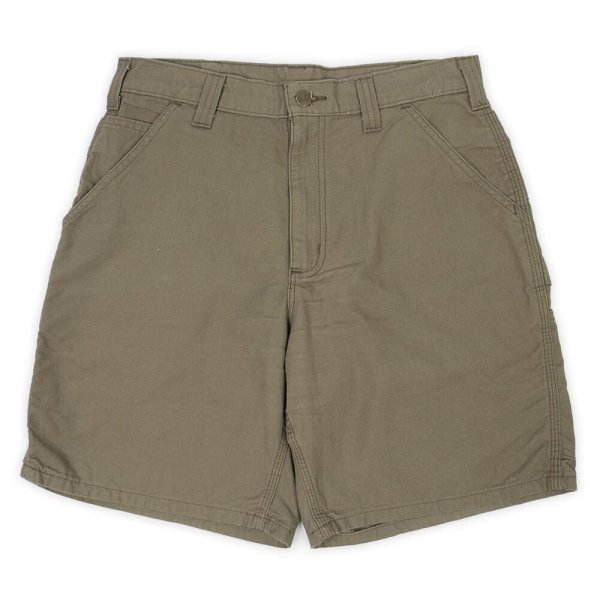 画像1: 00's Carhartt ライトダック ペインターショーツ "B144 LBR / W32" (1)