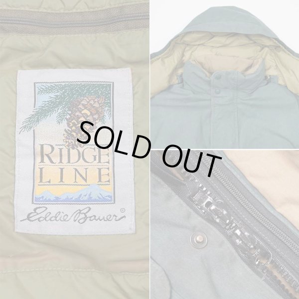 画像4: 80-90's Eddie Bauer グースダウンジャケット "MADE IN USA / RIDGE LINE" (4)