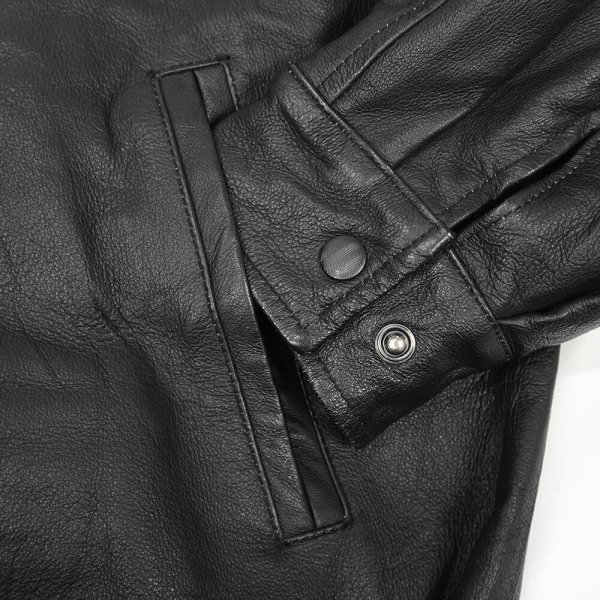 画像3: 00's ST JOHN'S BAY レザースポーツジャケット (3)