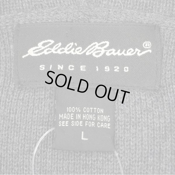 画像2: Early 00's Eddie Bauer コットンニット アノラック (2)