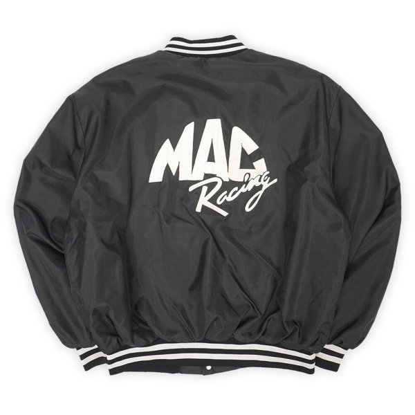 画像2: 90's MAC TOOLS ナイロンスタジャン "MADE IN USA / BLACK" (2)